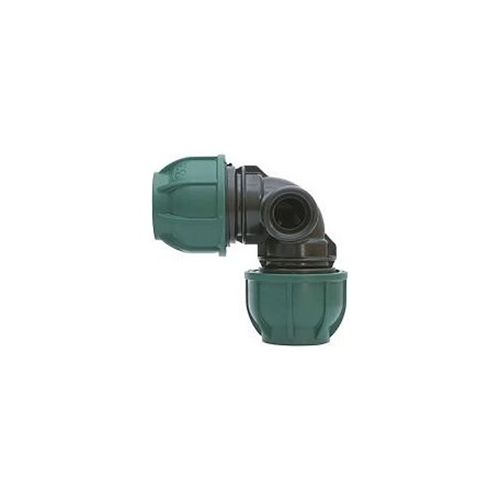 Gomito a 90Â° per Pop-up 25 x 25 x 1/2" a compressione IRRITEC CONNECTO