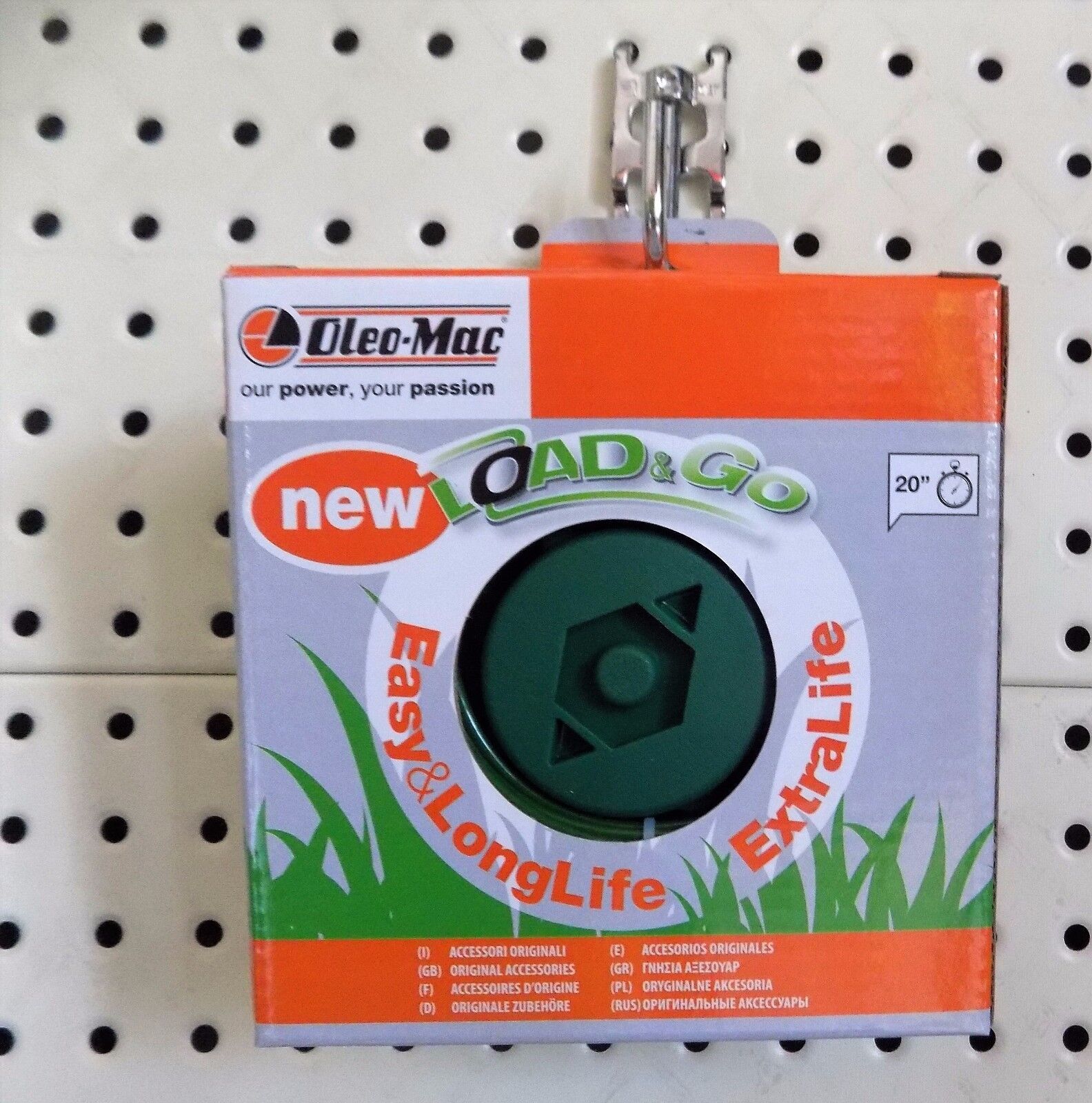 NUOVA TESTINA DECESPUGLIATORE LOAD&GO OLEOMAC