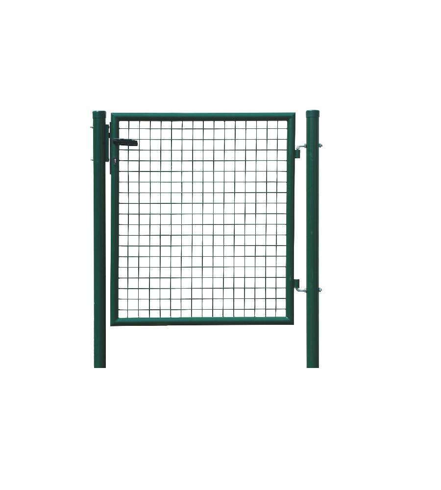 CANCELLO ELETTROSALDATO 100 x 100 CM CON PALI DIAMETRO 6 CM.