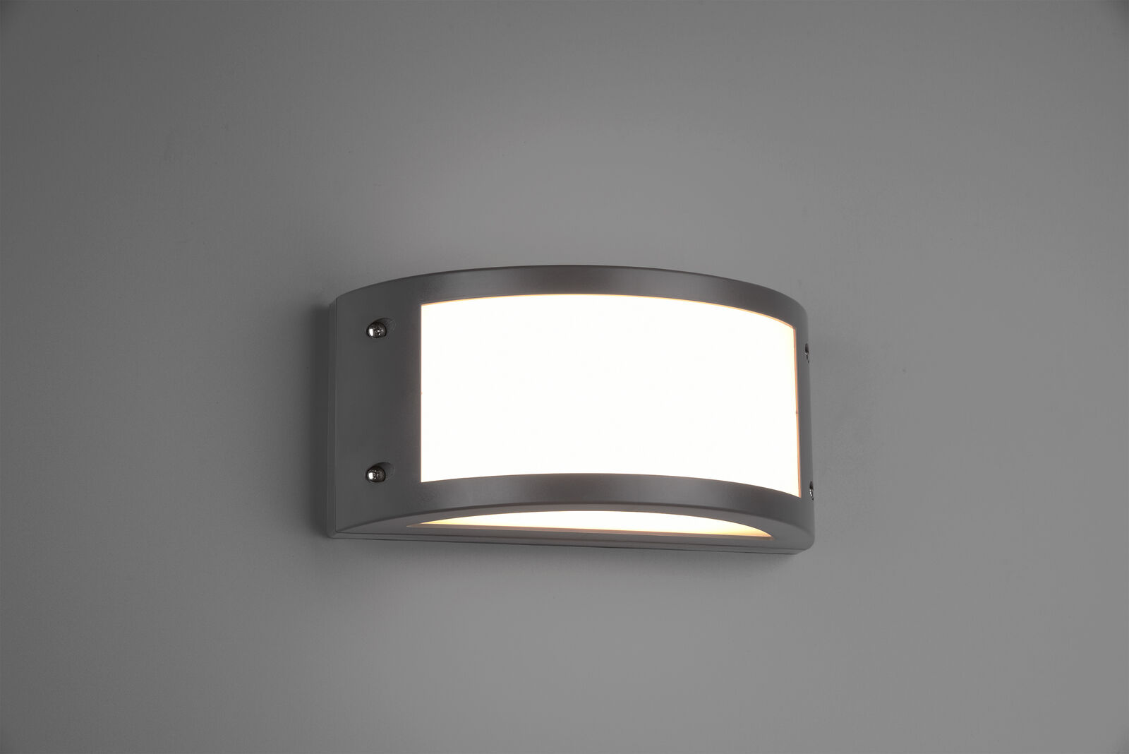 Kendal applique da esterno led fascia antracite ip54 l.25cm Moderno led