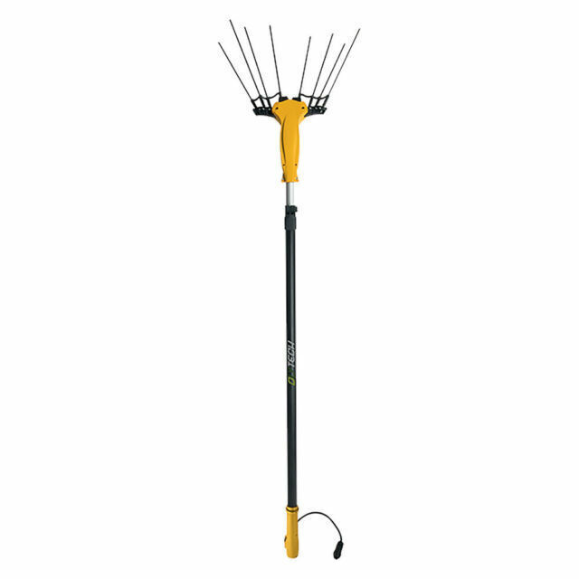 Volpi Abbacchiatore Olive Elettrico a Batteria 12V Asta 3 mt 8 Astine 455L