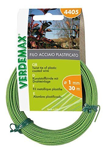 VERDEMAX 4405 1 mm x 30 m Spirale con Cuore in Acciaio