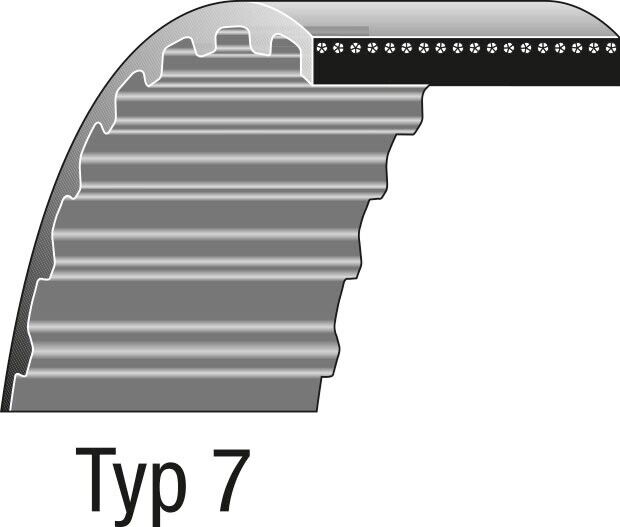 Cinghia dentata doppia dentatura trattorino tosaerba rasaerba  ALKO 548606