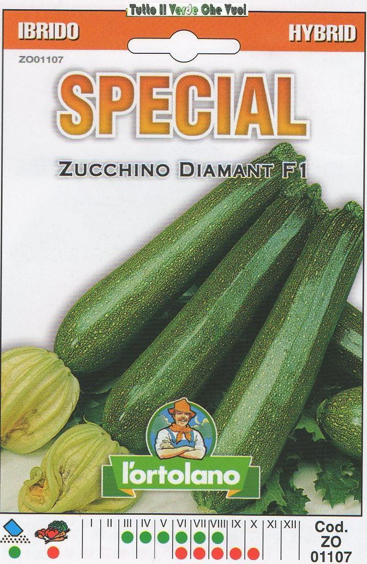 ZUCCHINO DIAMANT F1 - HYBRID-SPECIAL L'ORTOLANO
