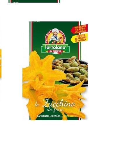 ZUCCHINO DA FIOR L'0RTOLANO IN CUCINA BUSTINA