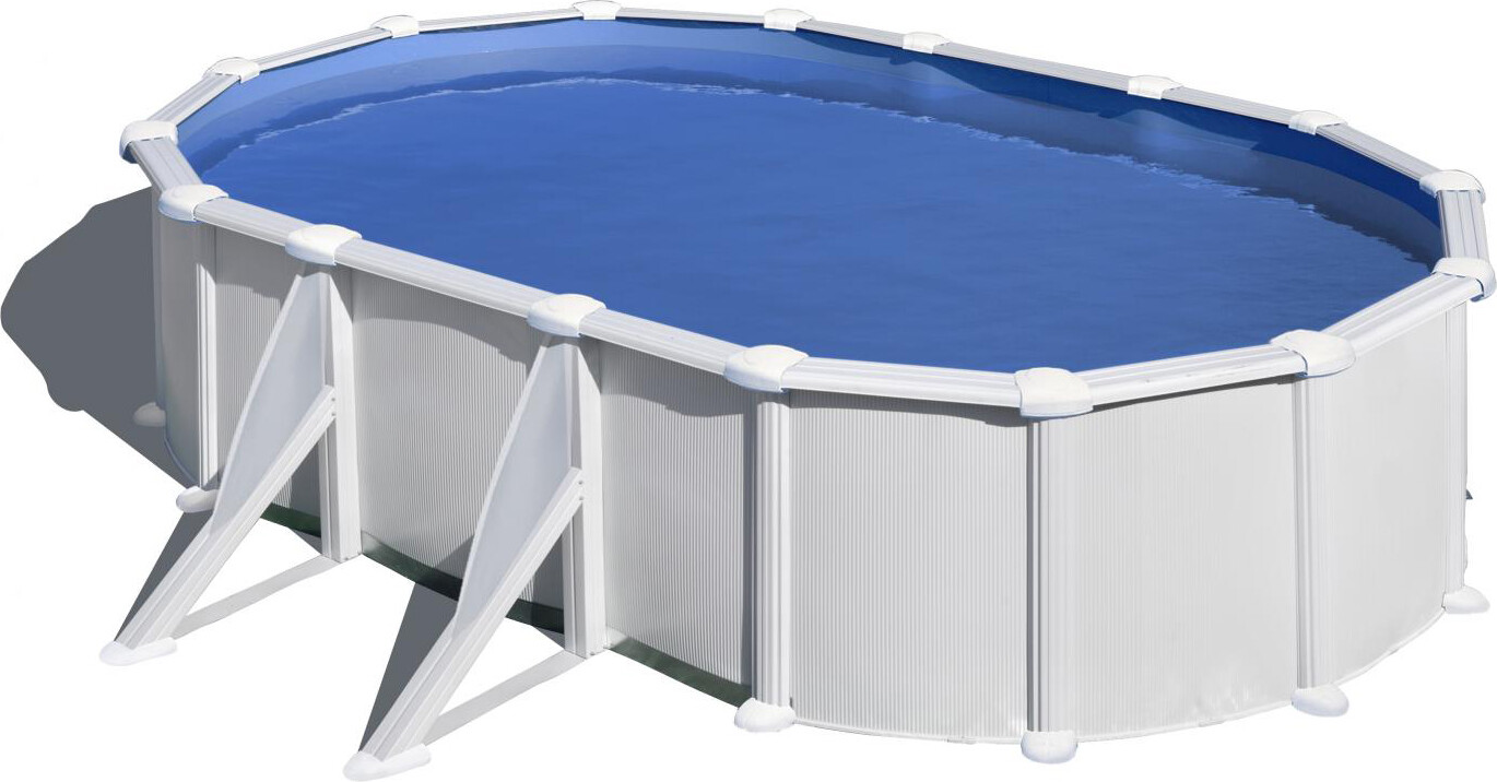 Piscina Fuori Terra Rigida Giardino Ovale 20893 litri Pompa filtro Gre KIT610ECO