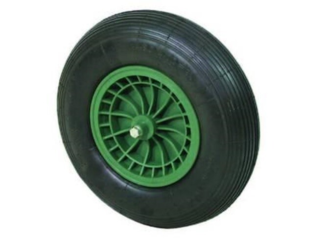 RUOTA PNEUMATICA PER CARRIOLE CON CUSCINETTI - ø cm.40x10  - FER 132053