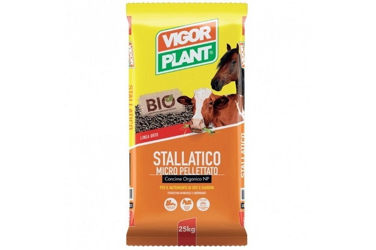 Vigorplant Stallatico mini pellettato Bio Humus vegetale 25 Kg