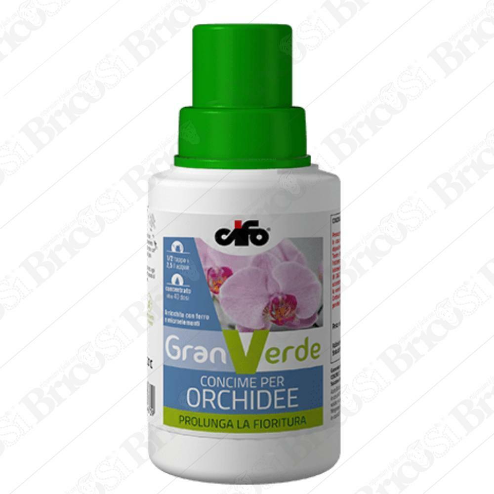 Concime Fertilizzante Liquido per Acidofile Orchidee 200ml Fioritura Prolungata
