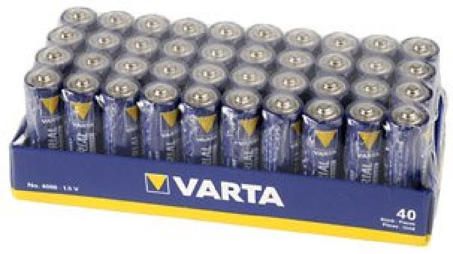 Greenstar, 4600, Laboratorio GreenStar 4600 Confezione 40 batterie AA Varta indu