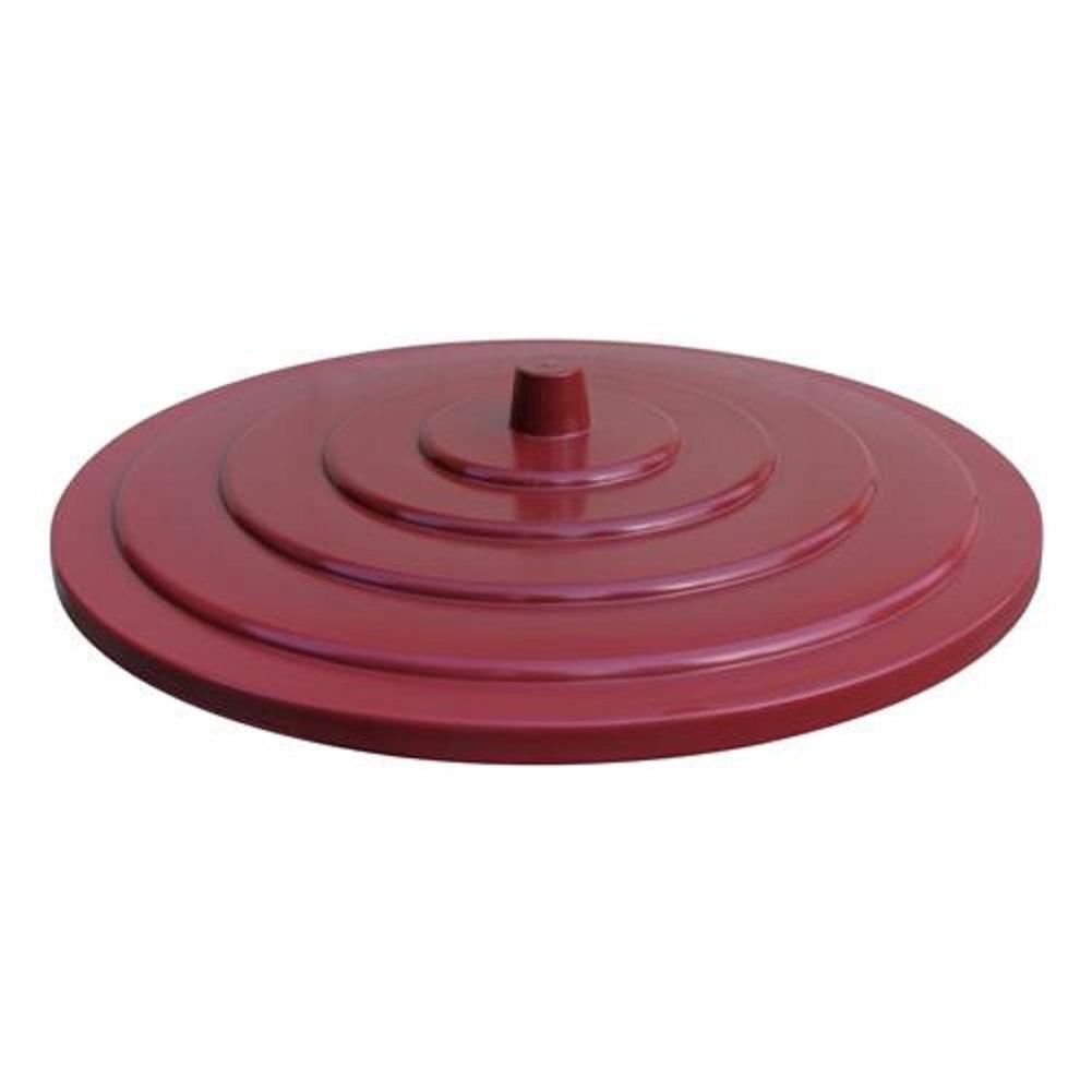 Coperchio per mastello con capacità 500 Lt, colore vinaccia