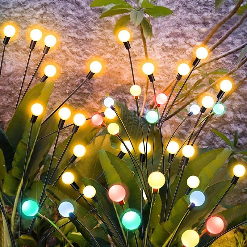 Luci Solari Esterno,4Pezzi 10 LED Luci Solari da Giardino Esterno IP65 (G9w)