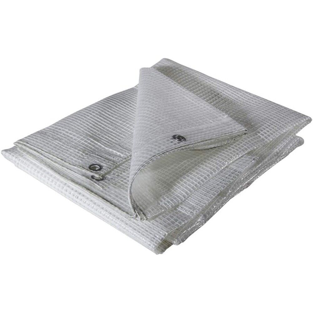 TELO TELONE OCCHIELLATO RETINATO POLIETILENE COPERTURA 150Gr 3X5m VERDELOOK