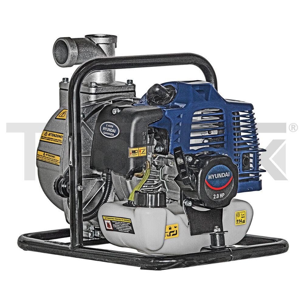 MOTOPOMPA A SCOPPIO 2TEMPI 52CC 38mm AUTOADESCANTE HYUNDAI TOOLTEK