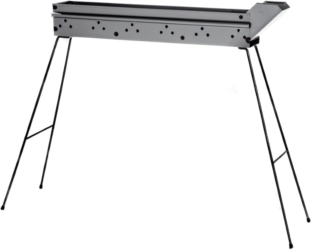 Barbecue Fornacella Cuoci spiedini arrosticini carne pesce 80cm in ferro