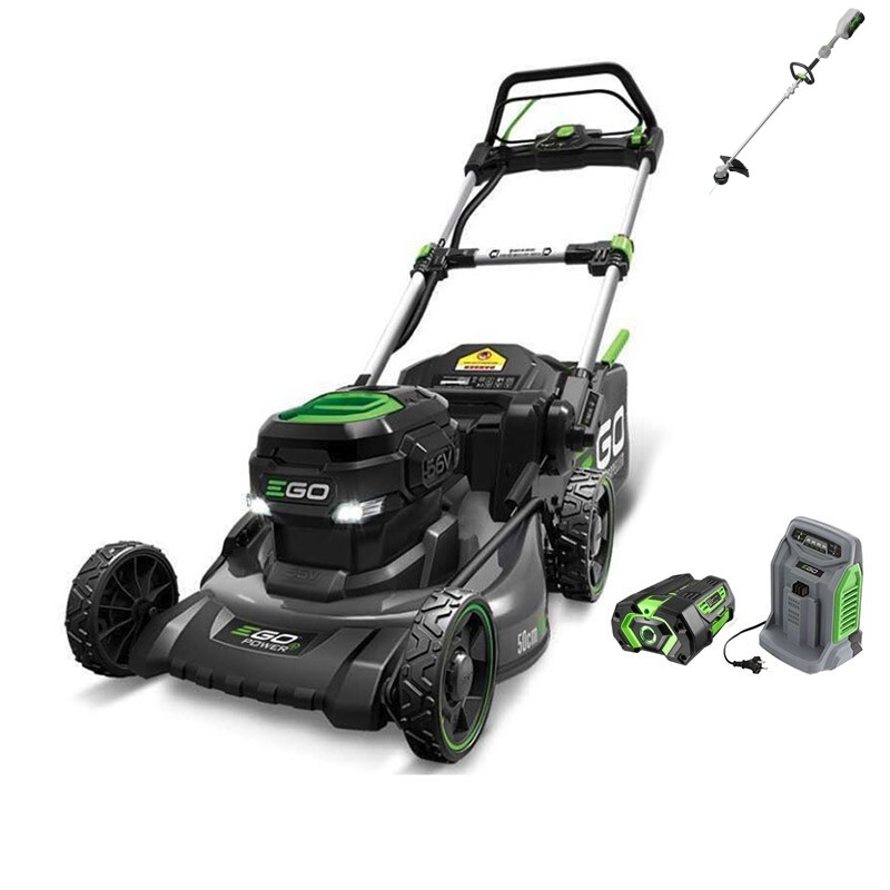 EGO LM2021E-SP - Rasaerba 3 funzioni 50 cm Kit Promo Batteria + Caricatore