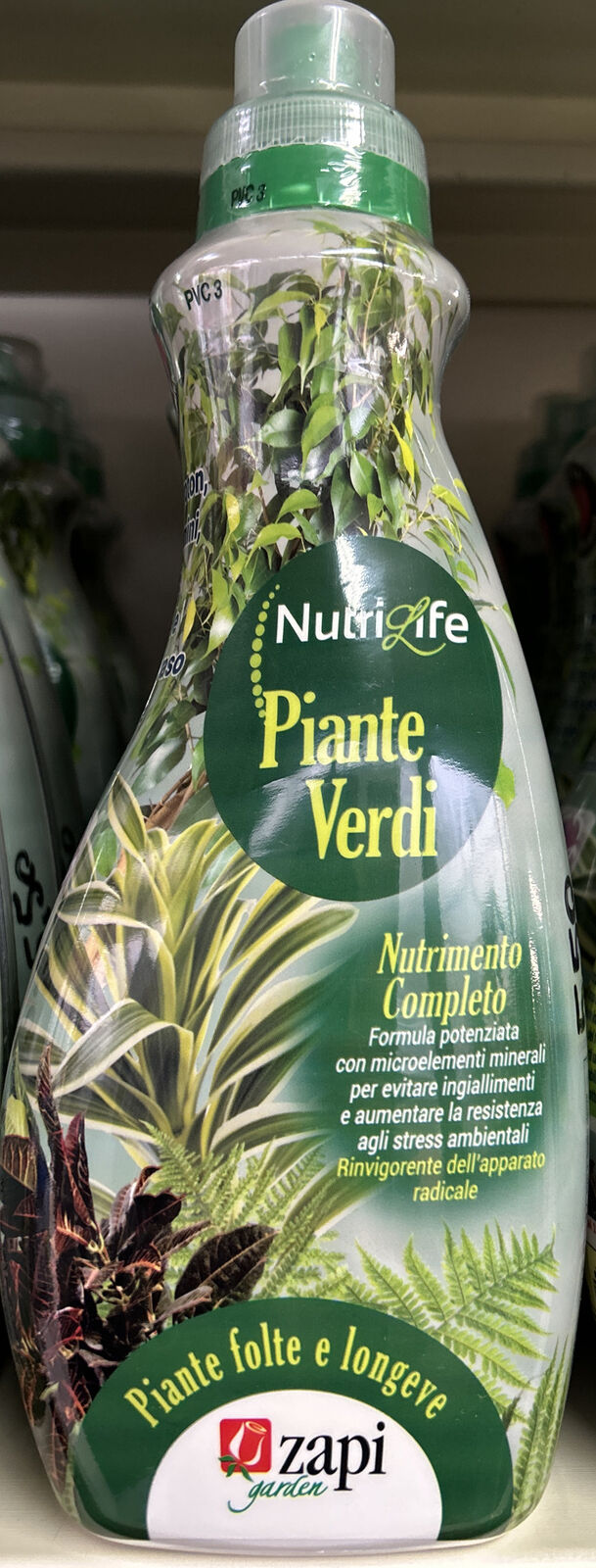 Concime liquido per piante verdi Zapi Nutrilife 1lt
