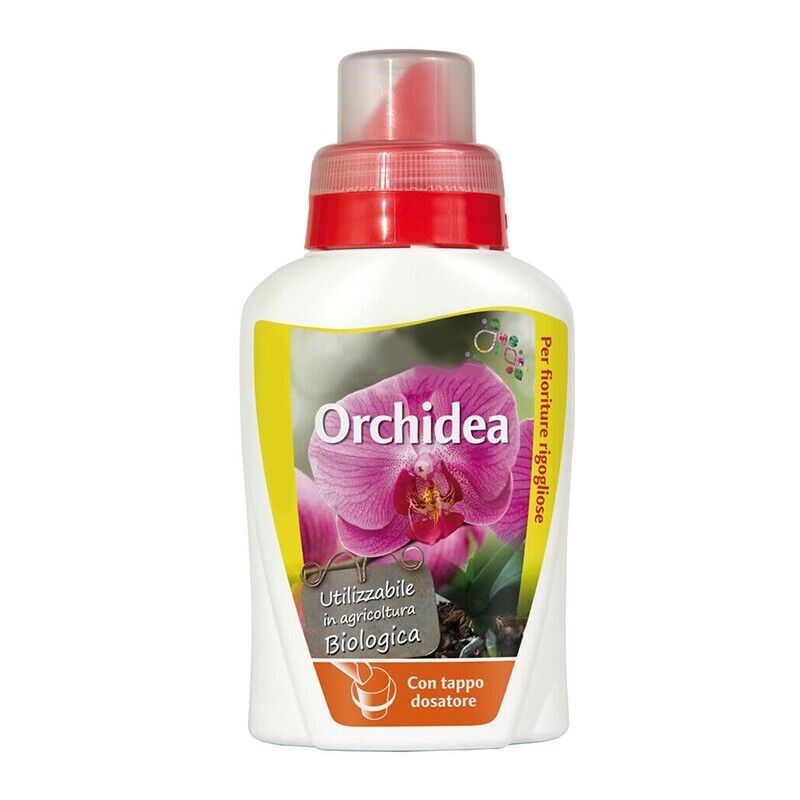 Concime liquido biologico RC300, fertilizzante concentrato da 300ml per orchidee