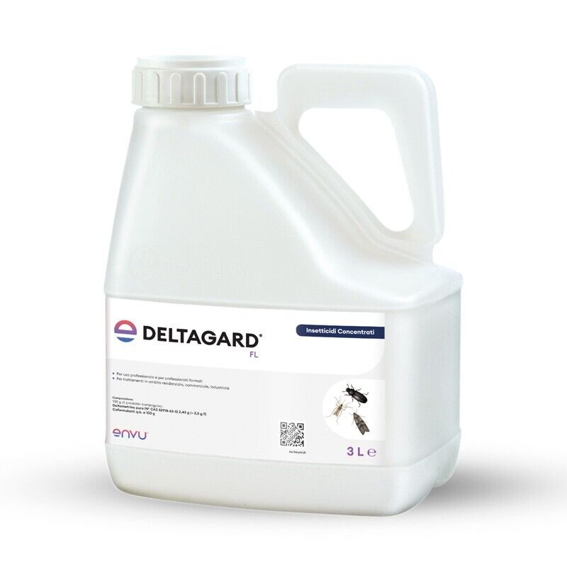 DELTAGARD FL- 3 LITRI - INSETTICIDA SCARAFAGGI MOSCHE CONCENTRATO