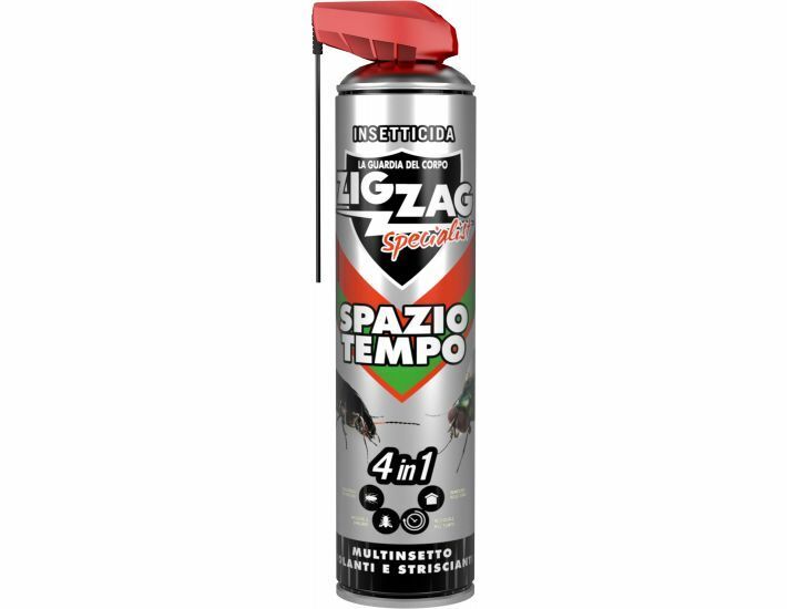 STOP INSETTI! INSETTICIDA SPRAY-GAS VOLANTI E STRISCIANTI 4 IN 1 AZIONE RAPIDA