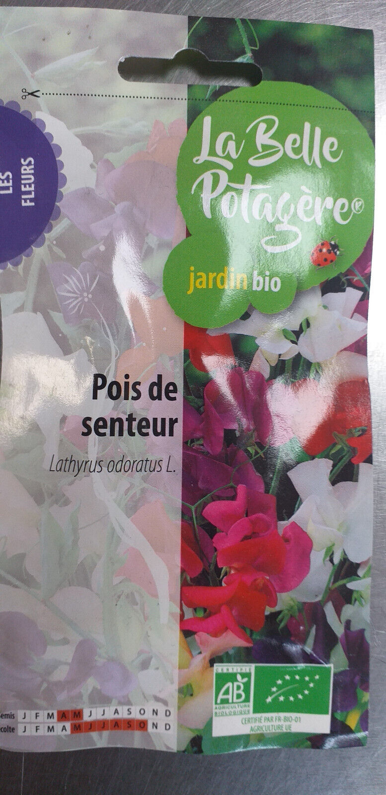 La Belle Potagère Piselli Da Profumo, Fiori, Semi Bio