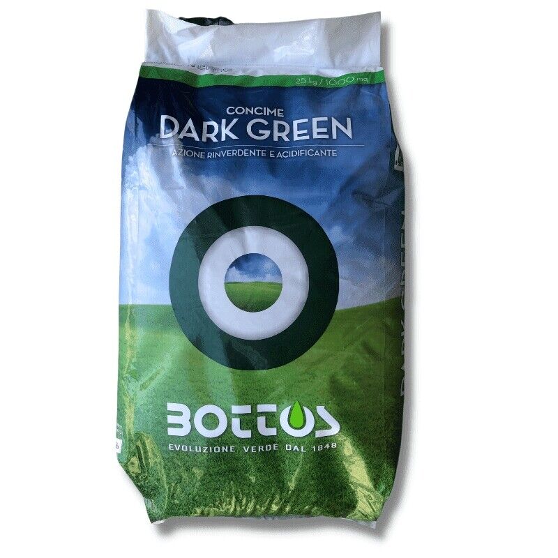 Zollaverde Dark Green 11-0-0 + 3 MgO + 4,5 Fe Bottos concime prato 25 kg