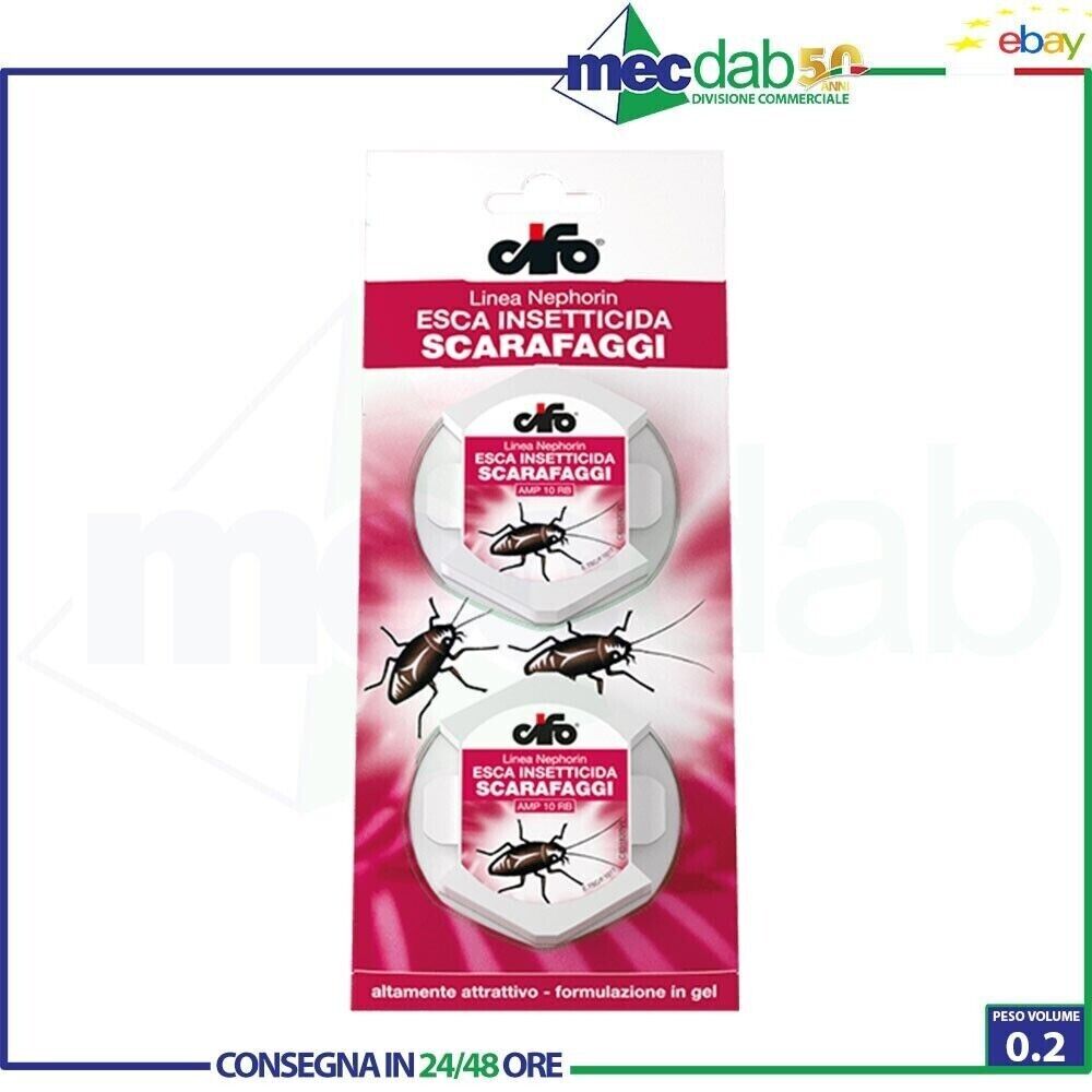 Esca Gel Per Scarafaggi e Blatte Insetticida Elimina Colonie - CIFO