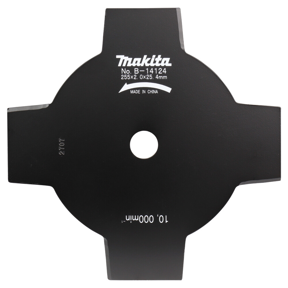 Makita B-14124 Lama Metallo Decespugliatori Ø 255mm Ø Foro 20mm Spessore 2 mm 4T