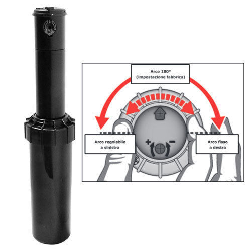 IRRIGATORE POPUP DINAMICO A TURBINA IRRITROL 550R-SC 3/4" SLIP CLUTCH (10922)