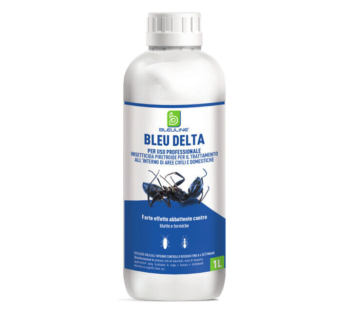 BLEU DELTA LT.1 INSETTICIDA CONCENTRATO DELTAMETRINA CONTRO INSETTI STRISCIANTI