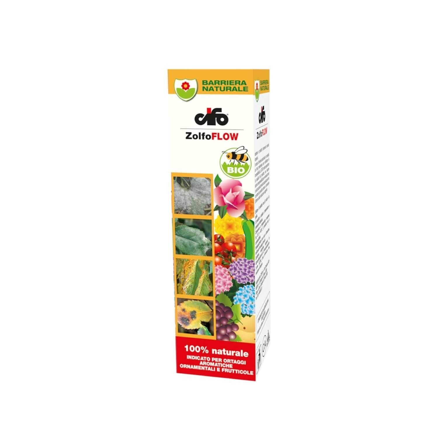 CIFO ZOLFO FLOW 200 ML CONCIME FOGLIARE ANTIFUNGINEO BIO AGRICOLTURA BIOLOGICA