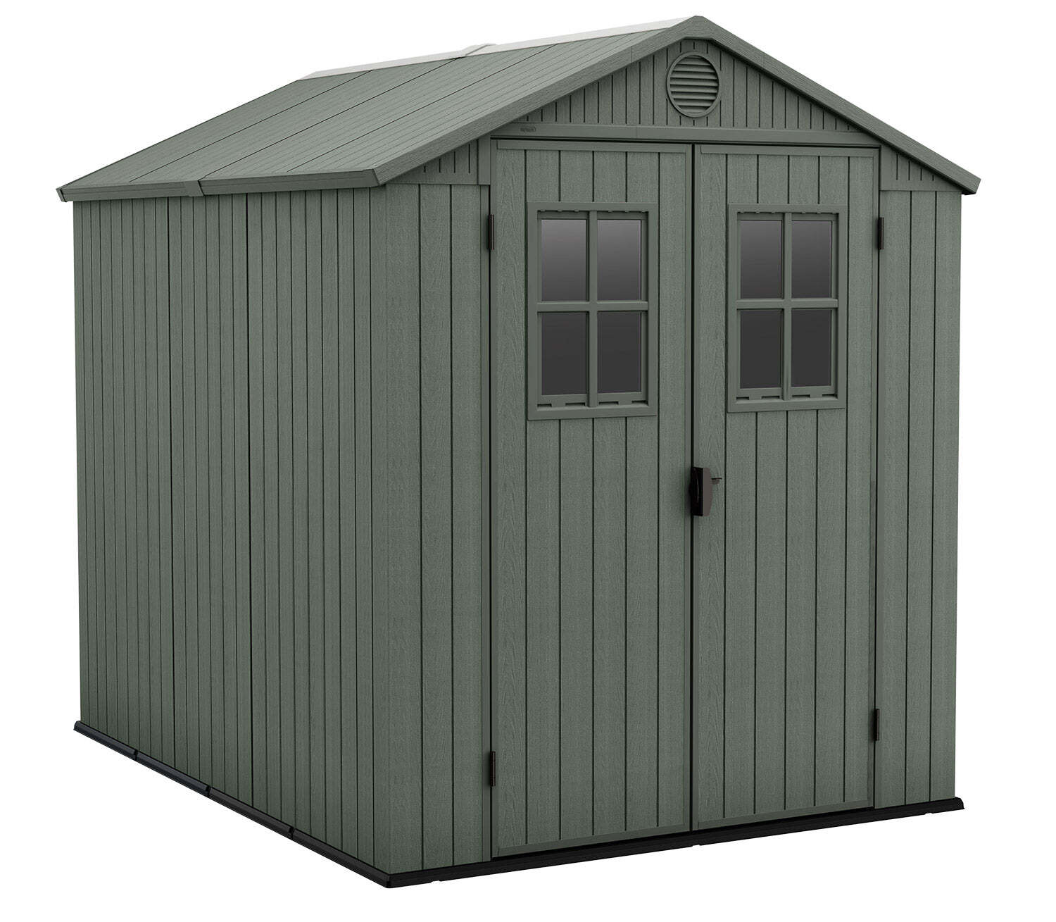 Casetta da Giardino Porta Attrezzi 190x244x221 cmin Evotech+ Keter Darwin 6x8