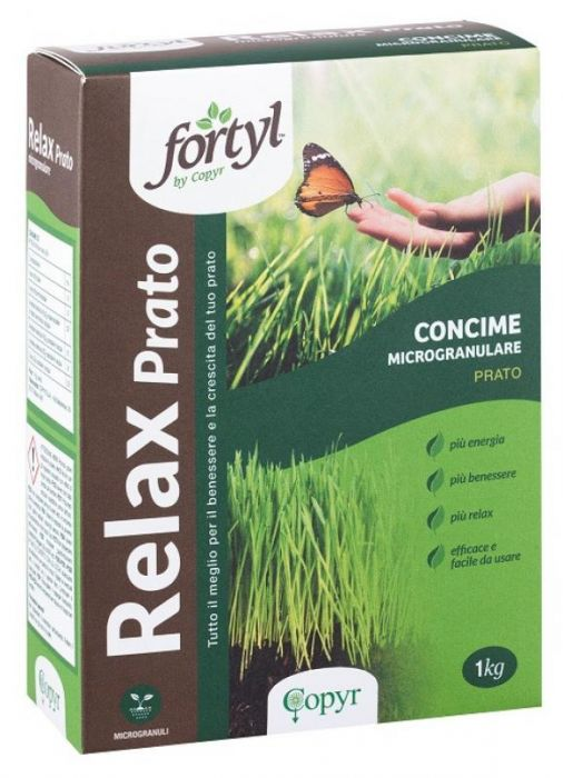 Copyr FORTYL RELAX Prato Concime Granulare per Prato 1 kG per 100 mq