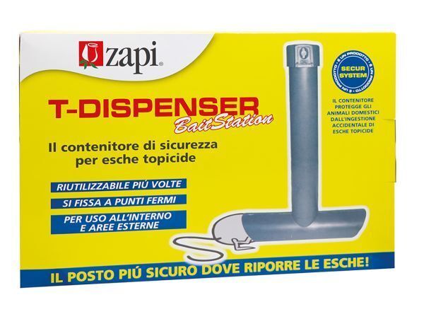 Zapi T-Dispenser Bait Station per Topi
