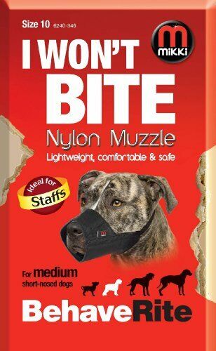 Mikki Museruola da addestramento cane, semplice da indossare e non (h0u)