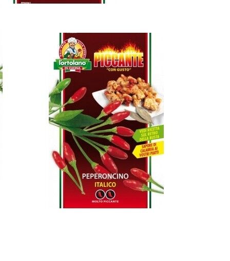 PEPERONCINO ITALICO LìORTOLANO BUSTE IN CUCINA