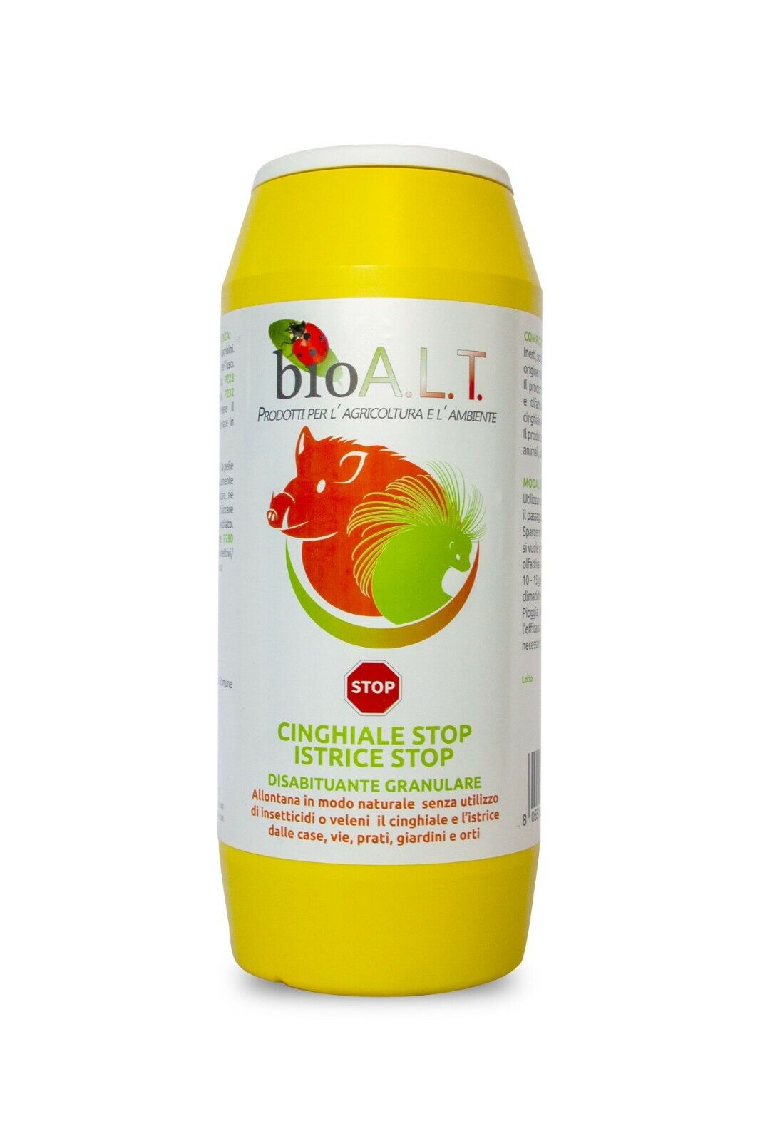 Stop Cinghiali e istrici disabituante Repellente Granulare  Miscela di Oli 1 kg