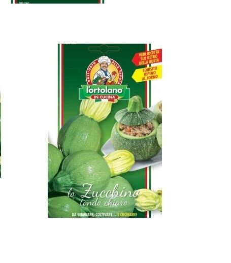 ZUCCHINO TONDO CHIARO L'0RTOLANO IN CUCINA BUSTINA