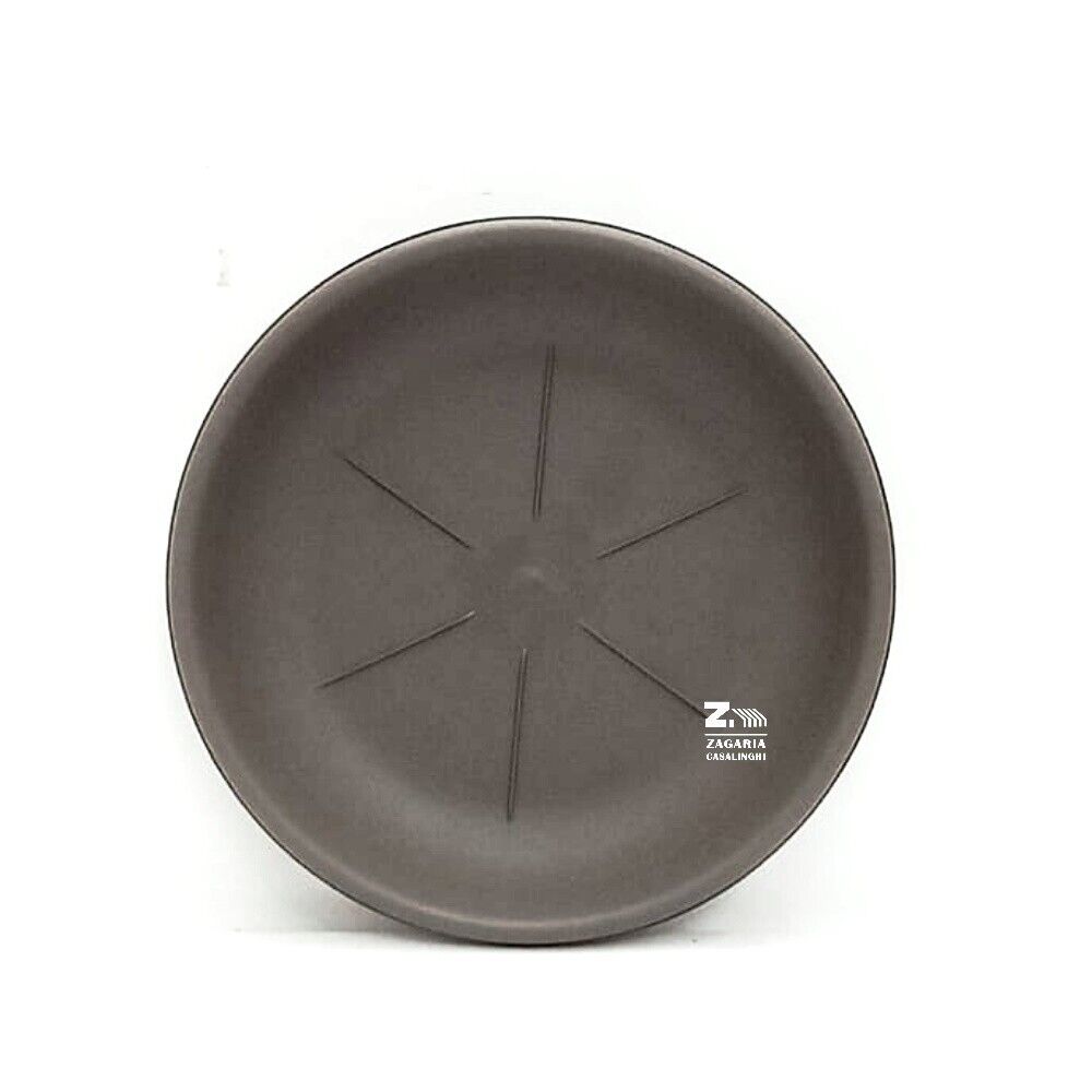SOTTOVASO TONDO DIAMETRO 26 CM COLORE CAPPUCCINO PLASTICA DIAM. BASE CM 17,5