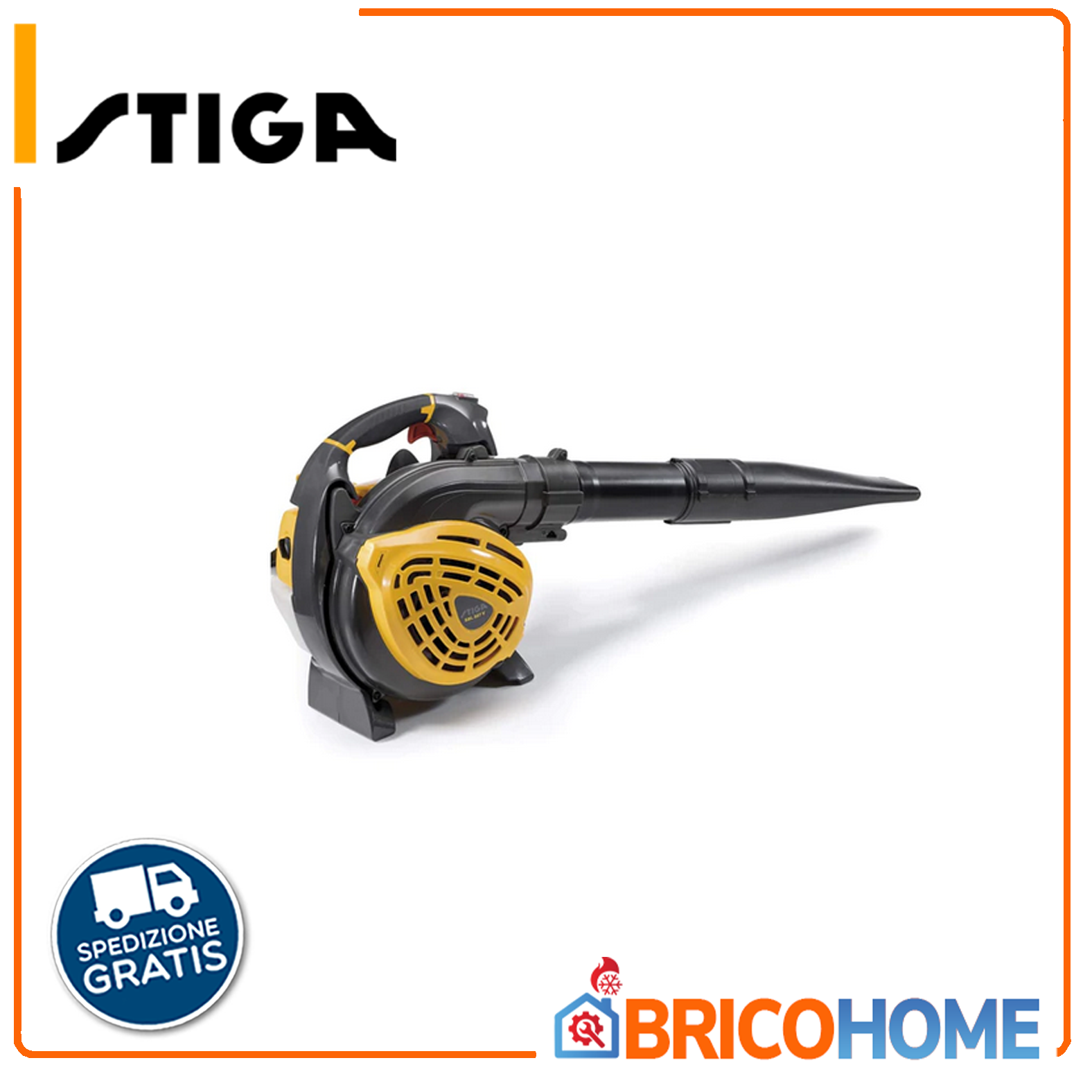 Soffiatore e aspiratore a scoppio STIGA SBL 327 V  INCLUSO KIT RACCOLTA