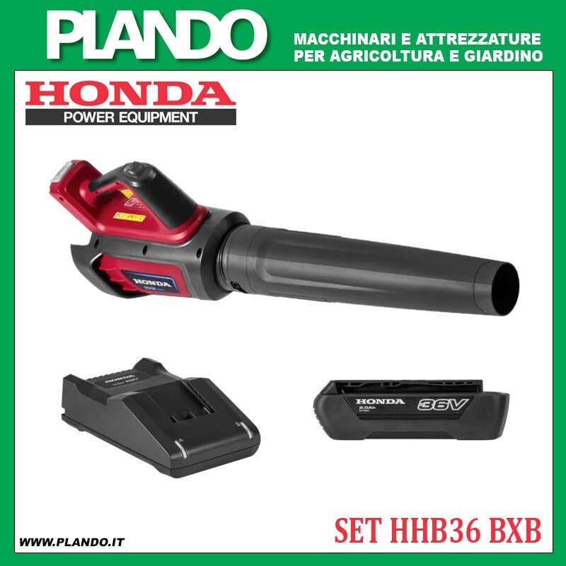 SET SOFFIATORE A BATTERIA HONDA HHB 36 BX + BATTERIA 2AHB + CARICABATTERIA
