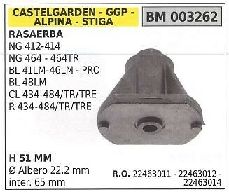 Supporto mozzo portalama rasaerba compatibile STIGA NG 412 - NG 414