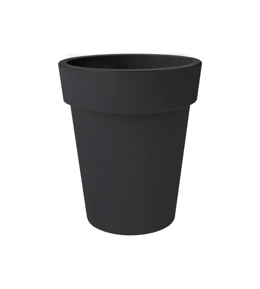 Balconiera D35 Top Planter Nero
