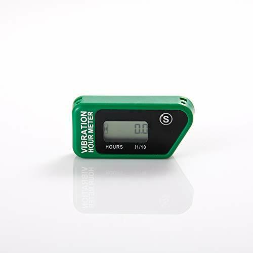Jayron JR-HM016B LCD Wireless Hour Meter,Digital Vibration Hour Meter,for (u2n)