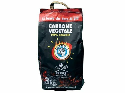 EL GAUCHO CARBONE CARBONELLA GRILL BBQ ARGENTINO 3KG IN SACCHETTI (16847)