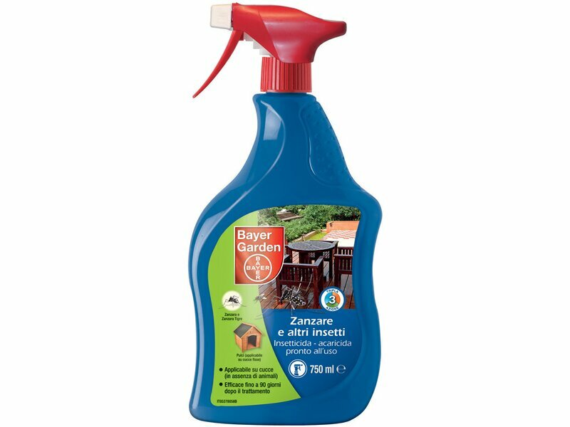INSETTICIDA SPRAY PRONTO USO BAYER INSETTI VOLATILI E STRISCIANTI - PER CUCCE