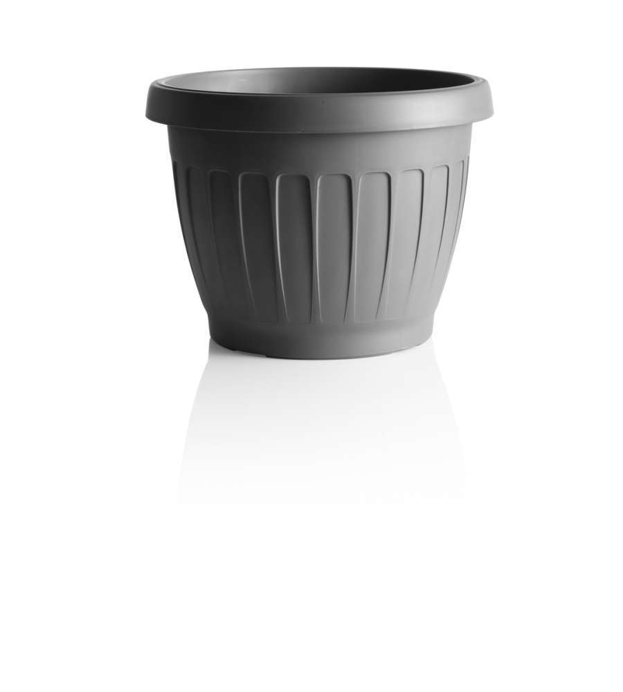 VASO TERRA D. 35 GRIGIO