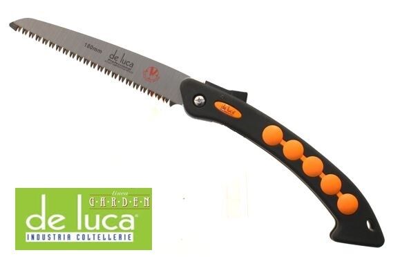 SEGA SEGACCIO PER POTATURA RICHIUDIBILE LAMA IN ACCIAIO 180mm TRIPLA AFFILATURA