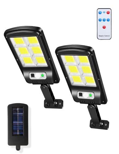 MAGIC SELECT Pack 2 Lampione Solare 120LEDs con Sensore di Movimento. (t8q)