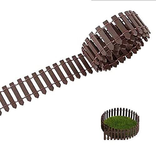 通用 Recinzione da Giardino in Miniatura,Recinzione Piccolo Recinzione (i2q)